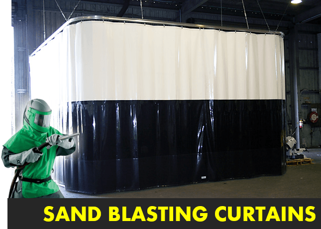 blasting curtains blasting curtains For Sandblasting
