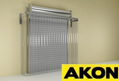 dock door curtains for roll up doors