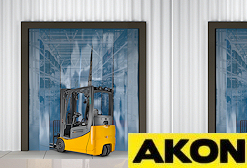 loading dock door curtains PVC Clear