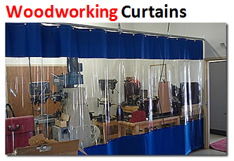 woodworking-curtains-for-dust woodworking-curtains-for-dust