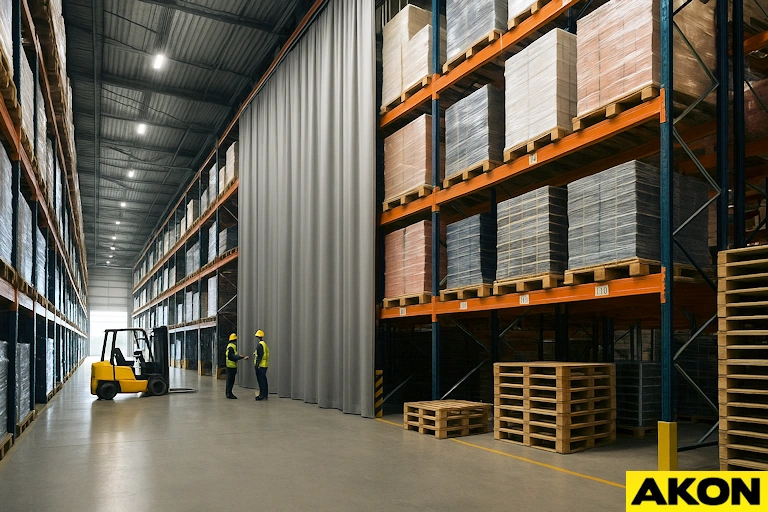 Pallet Racking Curtain and Covers (2)