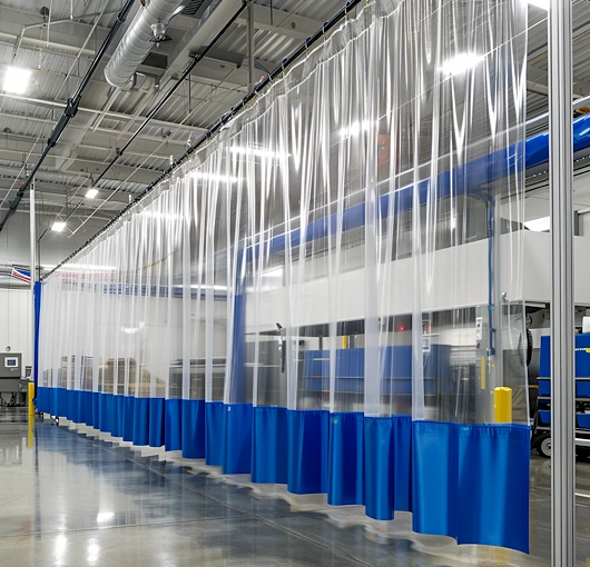 Warehouse Partition Wall Retractable (1)