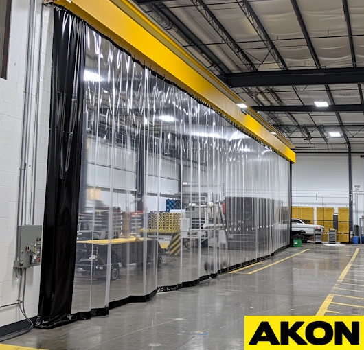 Warehouse Partition Wall Retractable (3)