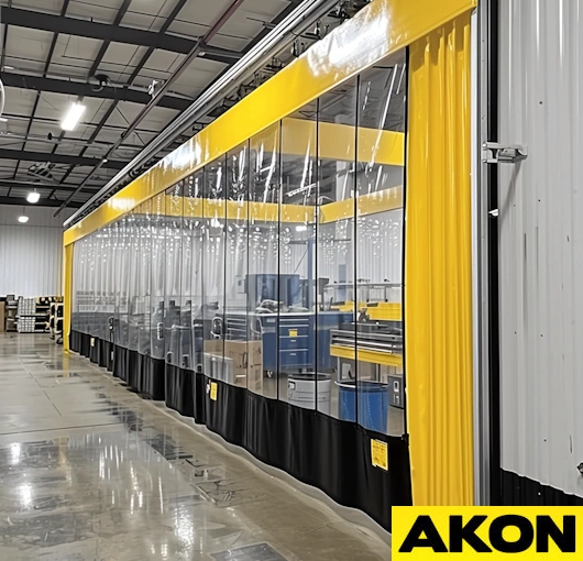 Warehouse Partition Wall Retractable (4)