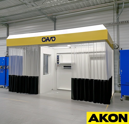booth curtain for paiting and sanding