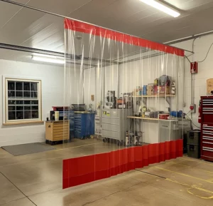 garage divider curtain