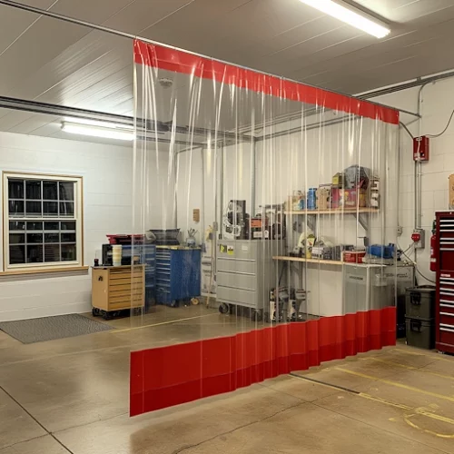 garage divider curtain