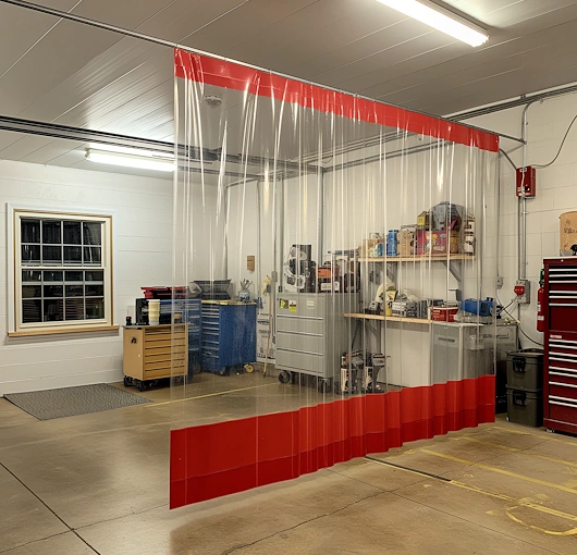 garage divider curtain