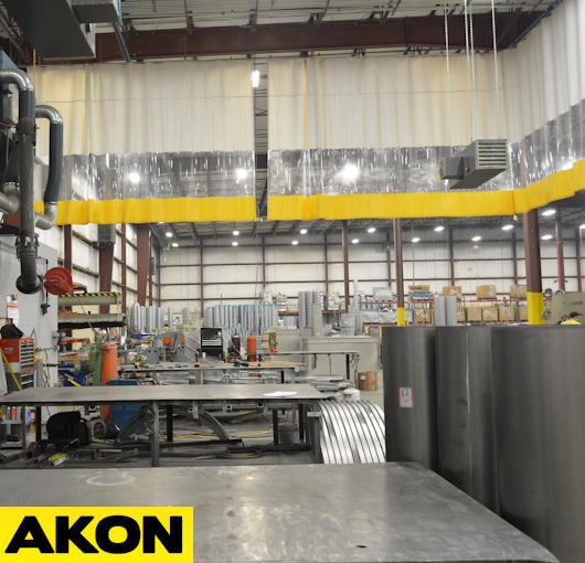 warehouse draft control curtains (1)