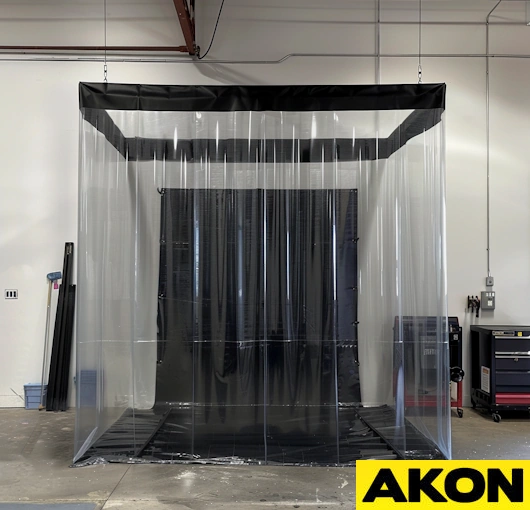 automotive enclosure curtains