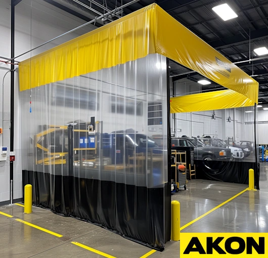 body shop curtain wall