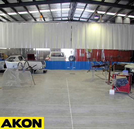 body shop curtain walls