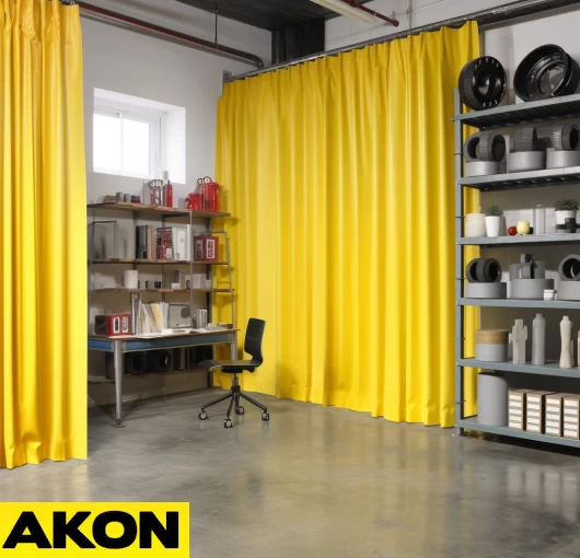 shop curtains industrial