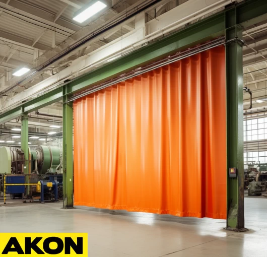 vinyl welding curtains and spark guards