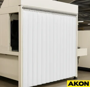 White PVC Strip Curtains (2)