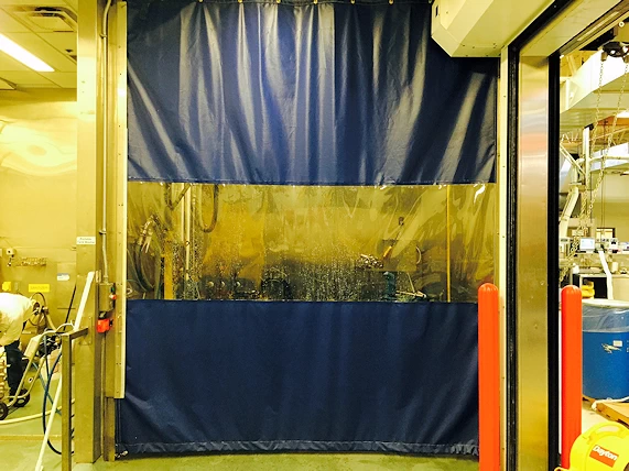 chemical splash curtains chemical splash curtains