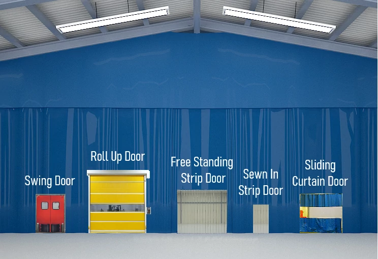 warehouse curtain entry doors warehouse curtain entry doors