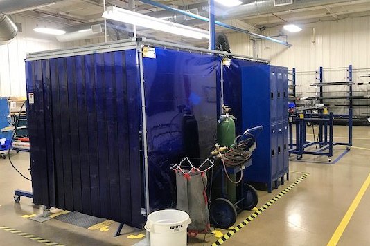 welding-curtain-strip-curtains-booths-3 welding-curtain-strip-curtains-booths