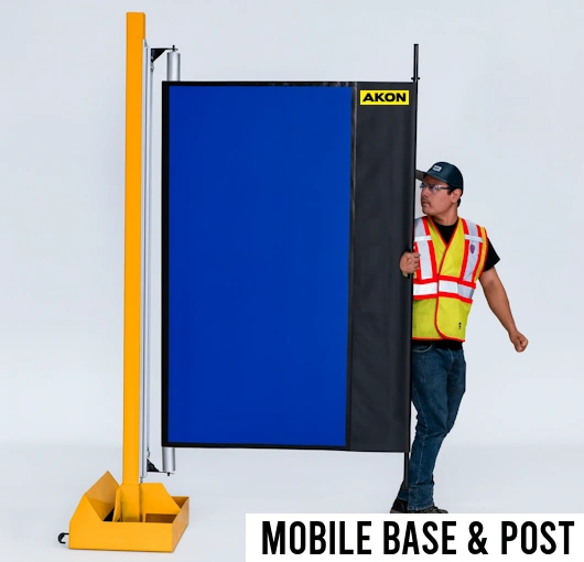 SB-9000 - Roll Up Welding Curtains - Image 2