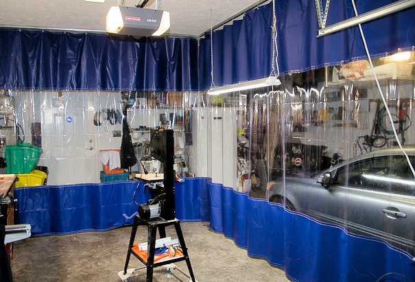 garage-workshop-dust-curtains garage-workshop-dust-curtains