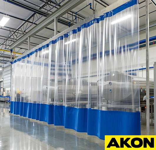 garage wash bay curtains for overspray (1)