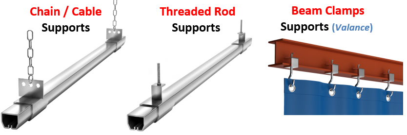 industrial curtain mounting hardware industrial curtain mounting hardware
