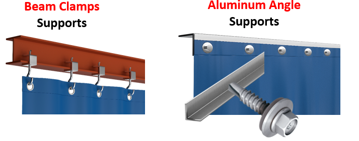 pvc-industrial-curtain-mount-static pvc-industrial-curtain-mount-static