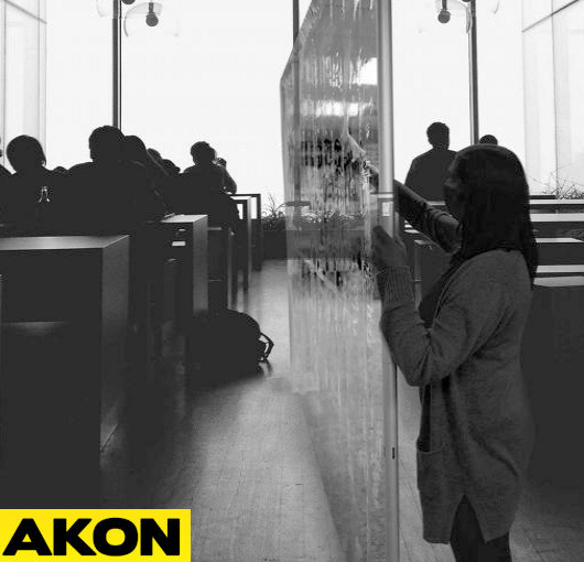 Portable clear divider curtains that can be repositioned to separate workers, customers, or visitors in flexible layouts.