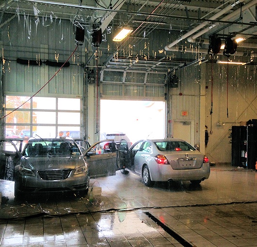 clear industrial ship curtains