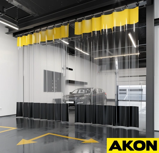 Garge Curtain Wall Dividers (1)