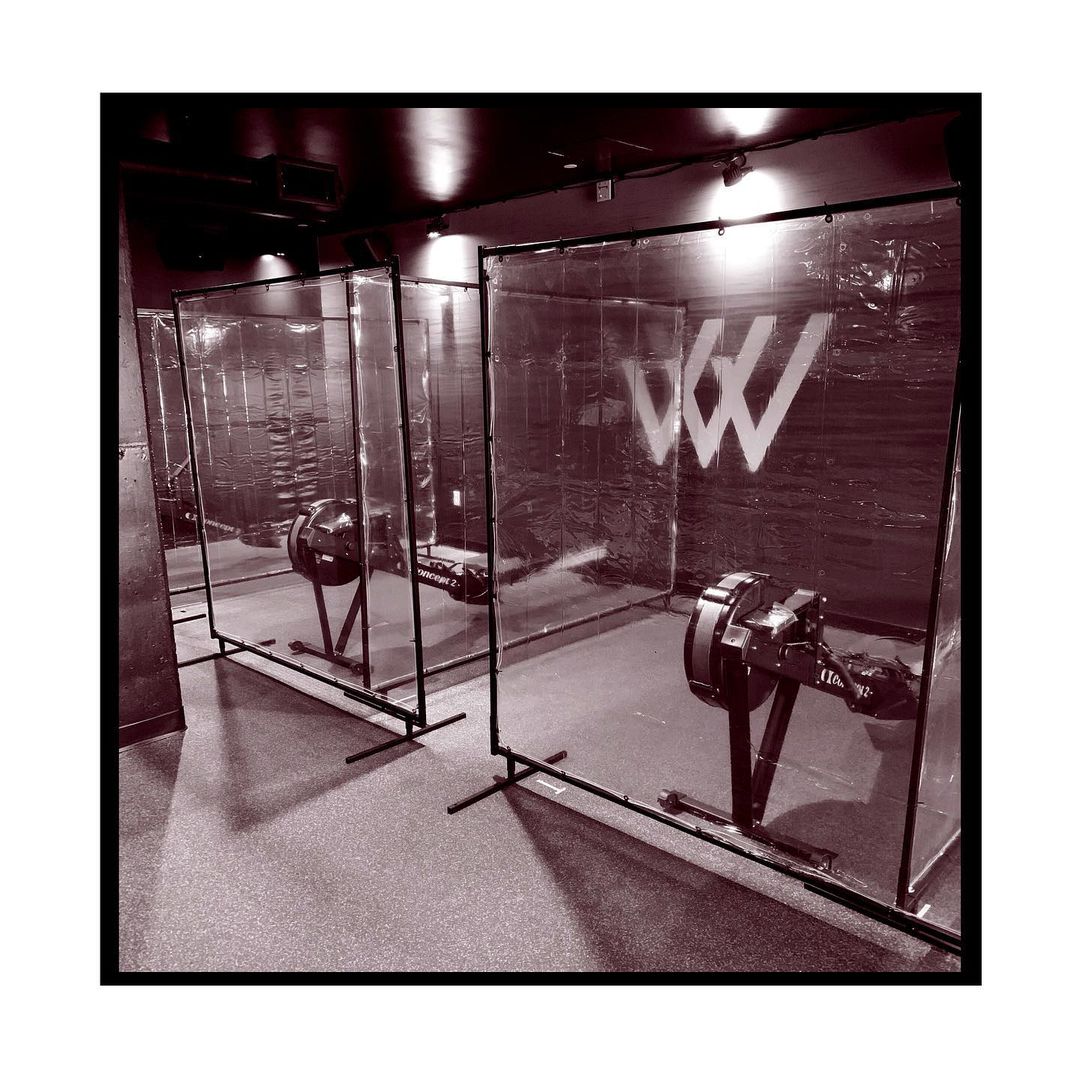 Gym Equipment Dividers Clear Gym Equipment Dividers Clear