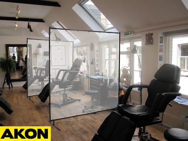 Tattoo shop dividers
