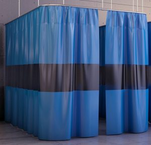 Custom made welding curtains