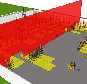 warehouse curtains for dividing warehouses