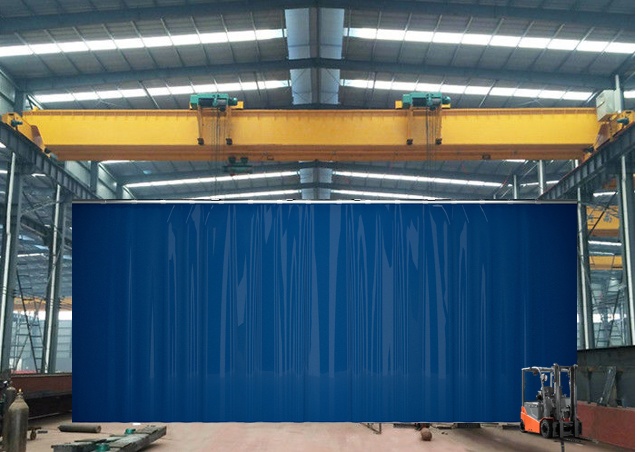 factory divider curtain with overhead crane factory divider curtain with overhead crane
