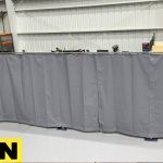 warehouse room dividers grey