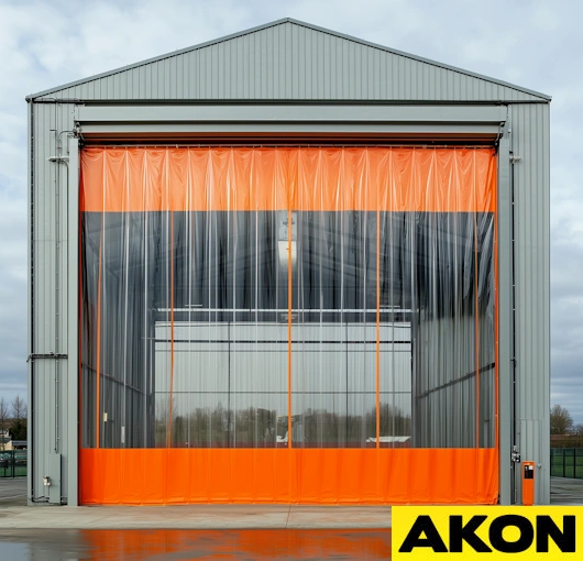 Outdoor custom vinyl curtains industrial and commercial (1)