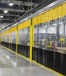 shop partitions industrial