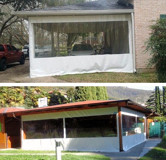 Carport side panels