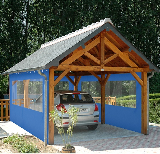 carport side curtains to cover a carport