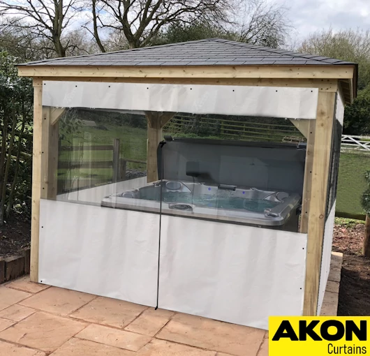 clear gazebo curtain tarp sidewalls (5)