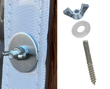 hanger bolt for mounting tarps 2 hanger bolt for mounting tarps 2