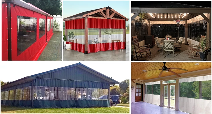 outdoor patio enclosure curtains outdoor patio enclosure curtains