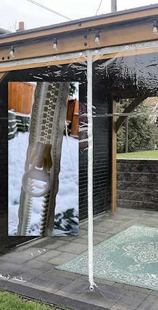 tarp zipper split connection tarp zipper split connection