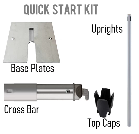 adjustable portable curtain hardware kit