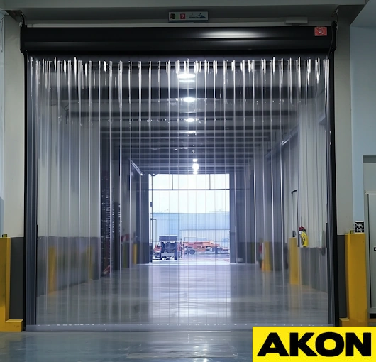 industrial rubber flap curtains