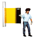 roll up retractable welding screens