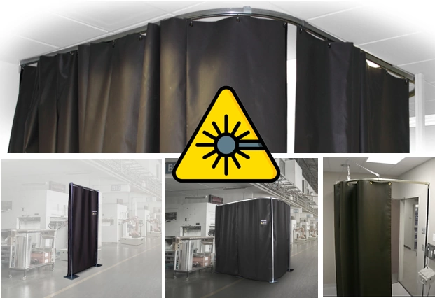 laser safety curtains barrier laser safety curtains barrier to protect people