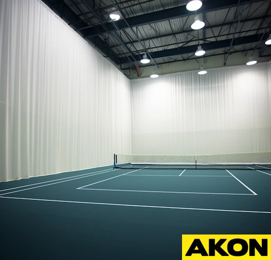tennis court divider curtain