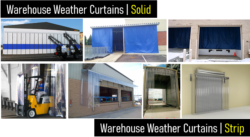warehouse weather curtains warehouse weather curtains